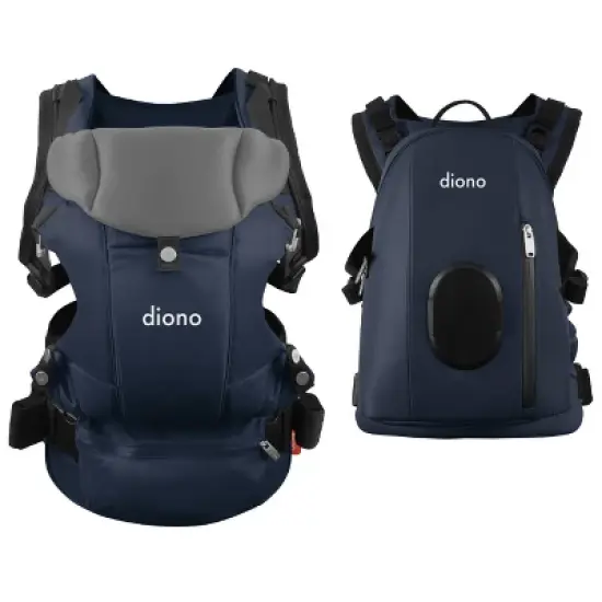 Diono Carus Complete 4-in-1 Baby Carrier, Detachable Backpack, Front & Back Carry image {12}