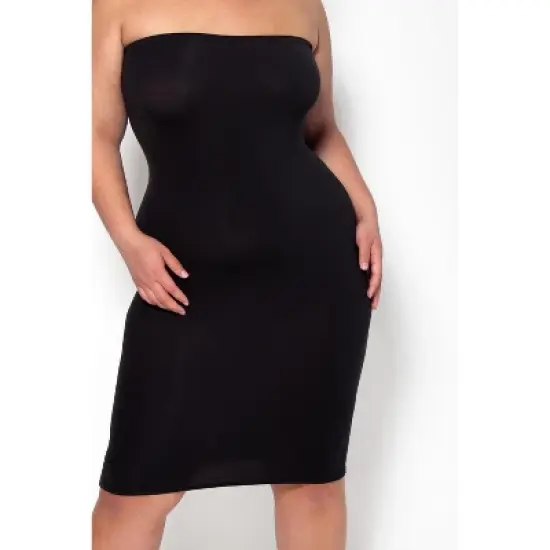 Smart & Sexy Naked Strapless Slip image {5}