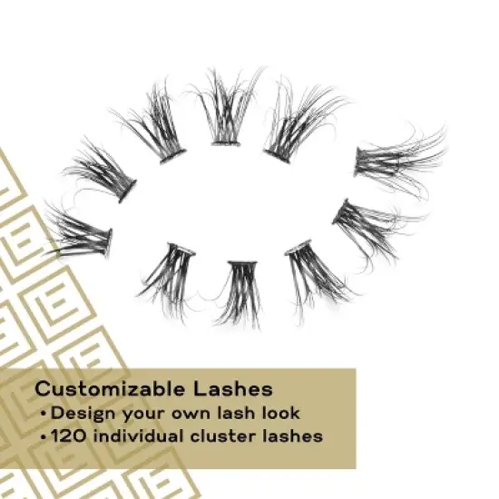Eylure Luxe 3D Individuals False Eyelashes - 120ct image {3}