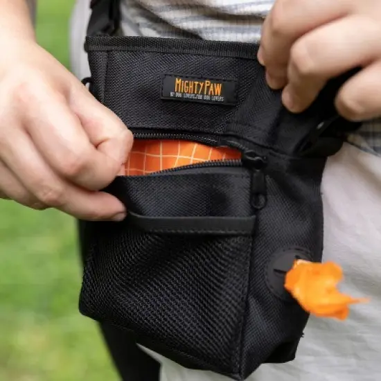 Mighty Paw Dog Treat Pouch | Magnetic Closure, Poop Bag Holder, Hands-Free image {1}