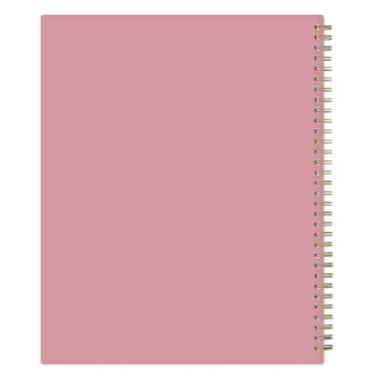 Ivory Paper Co 2024 Planner 11"x8.5" Weekly/Monthly Wirebound Tillie Pink image {12}