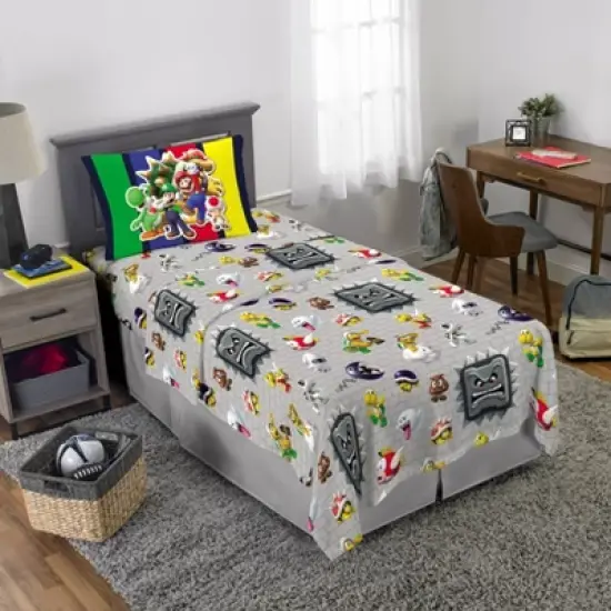 Mario Twin Sheet Set image {8}