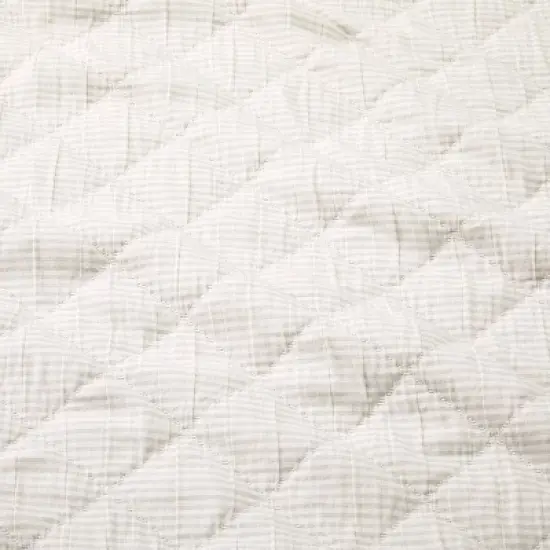 Diamond Stripe Matelass&eacute; Quilt - Hearth & Hand&trade; with Magnolia image {1}