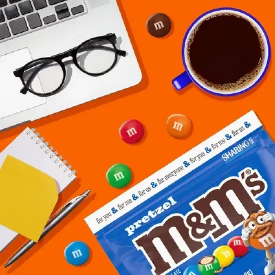M&M's Pretzel Sharing Size Chocolate Candies - 7.4oz image {4}