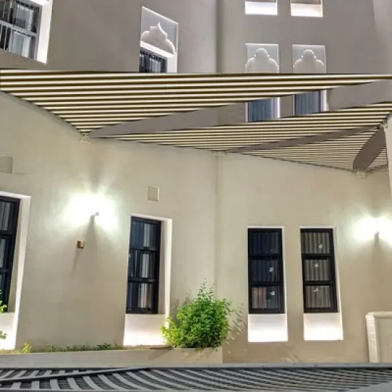 LAGarden 22Ft HDPE Triangle Sun Shade Sail image {6}