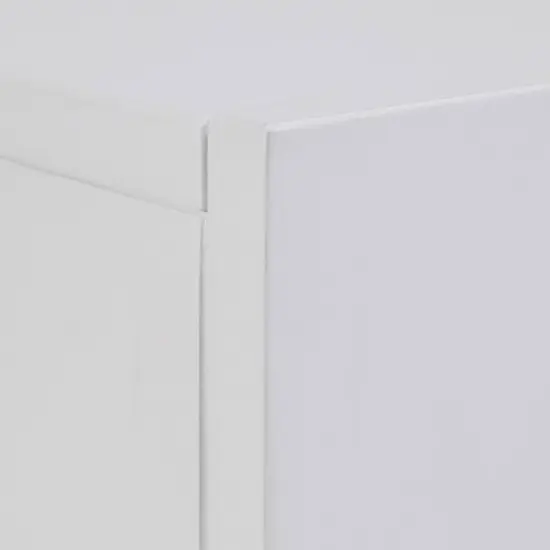 Lockman Stainless Steel Fireplace White - Aiden Lane image {12}