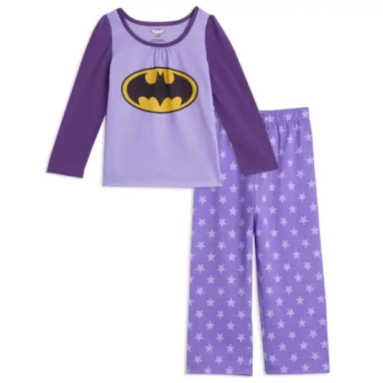 DC Comics Justice League Wonder Woman Girls Pajama Shirt and Pants Toddler image {9}