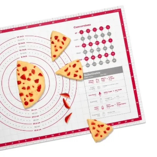 OXO 17.5"x24.5" Silicone Pastry Mat image {2}