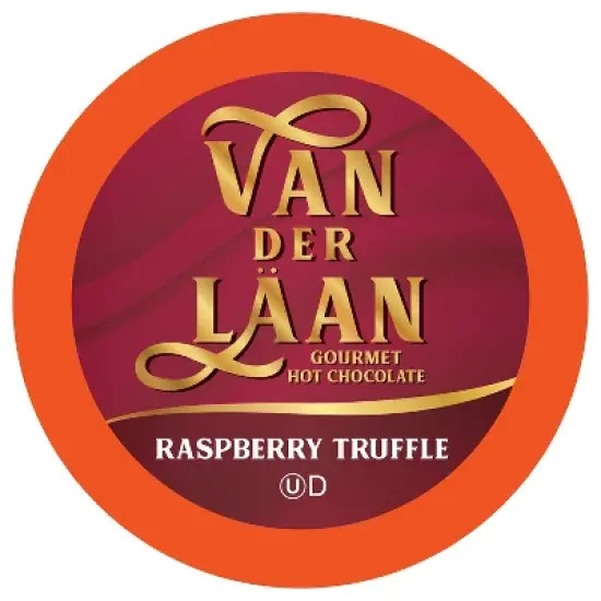 VanDerLaan HotCocoaPods,RaspberryTruffle Gourmet DutchChocolate,2.0 Keurig,40 Ct image {11}