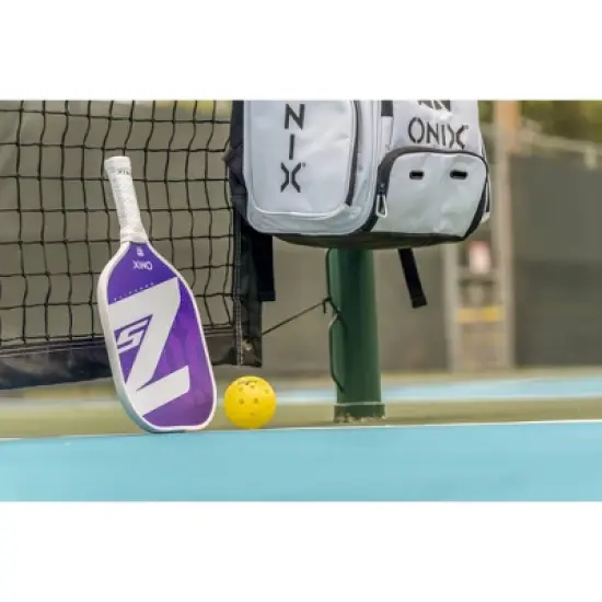 Onix 15.5'' Z5 Wide Body Pickleball Paddle - Purple: Graphite, 8.2 oz, 4" Grip image {7}