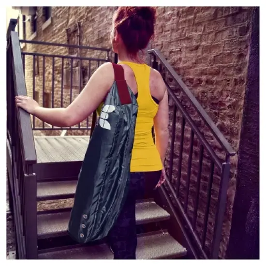 Lifeline YOGA Traveler Bag- Gray/Red image {1}