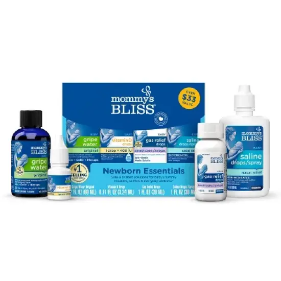 Mommy's Bliss Newborn Essentials Baby Care Gift Set - 4pk image {9}