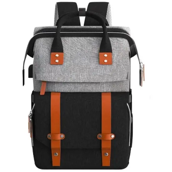 Itopfox Large Diaper Backpack with Changing Station, Multifunctional Baby Bag for Essentials, Ideal Shower Gift image {7}