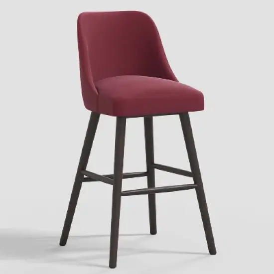 Geller Modern Counter Height Barstool Velvet - Threshold&trade; image {7}