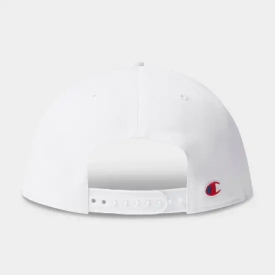 Champion Adult Noah Twill Baseball Hat - White image {1}