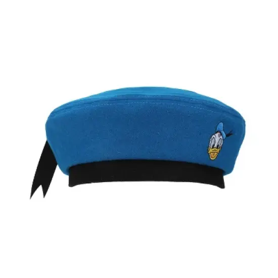 Disney Donald Duck-Inspired Blue Beret image {1}