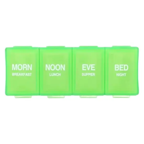 Ezy Dose 4 Compartment Daily Pill Reminder image {2}