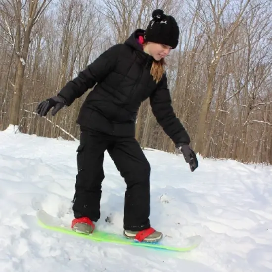 Emsco ESP 107 cm Day Glow Suprahero Snowboard Starter Board with Adjustable Wrap Bindings TieDye 40.5'' image {3}