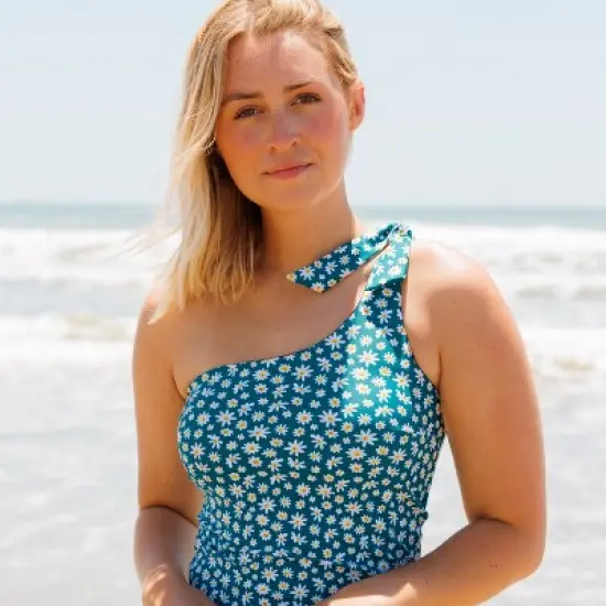 Calypsa Womens Layla Crop Swim Top image {7}