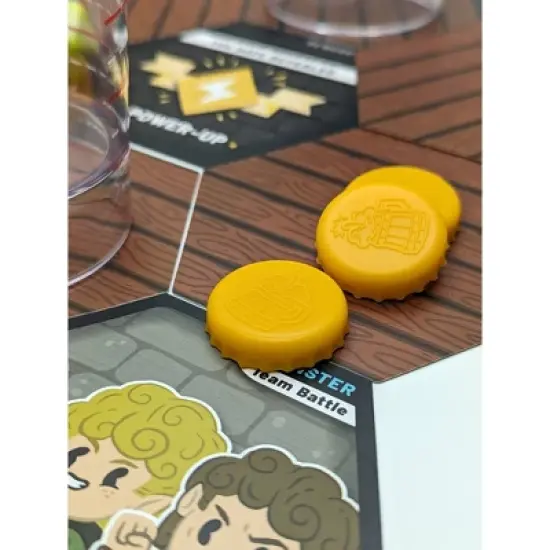 Rollacrit Heroes of Barcadia Base Game Board Game: Creative Thinking Party Game for 2-6 Players, Includes Tokens & Tiles image {4}