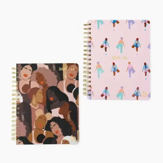 Be Rooted Be Rooted 7"x9" Academic Planner 2025 - 26 All Over Print Brown image {7}