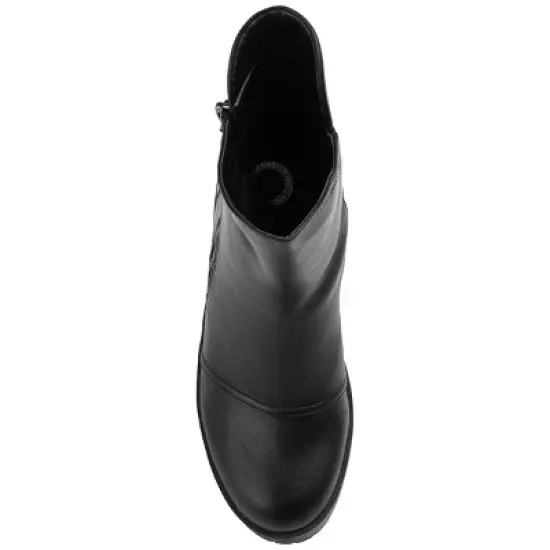 Journee Collection Womens Jaquie Round Toe Platform High Ankle Booties image {3}