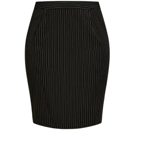 Women's Plus Size Riley Skirt - black | CITY CHIC image {2}