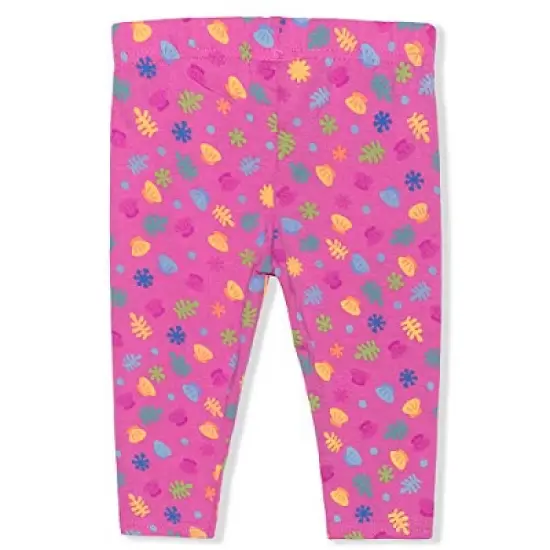 Nickelodeon Girl's Baby Shark 3 Piece Casual Wear, T-Shirts and Legging Pants Set for toddler image {2}