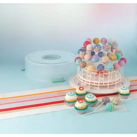 Sweet Creations Cupcake and Cakepop Carrier Light Aqua Blue image {8}