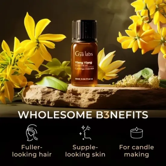 Gya Labs Ylang-Ylang Essential Oil image {3}