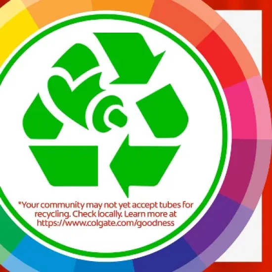 Colgate Total Travel Size Whitening Paste Toothpaste - Trial Size - 1.4oz image {16}