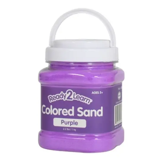 READY 2 LEARN&trade; Colored Sand - Purple - 2.2 lbs image {1}
