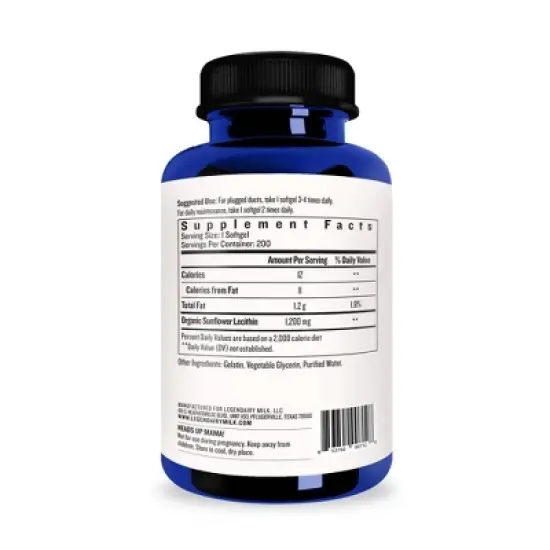 Legendairy Milk Organic Sunflower Lecithin - Organic Sunflower Lecithin image {2}