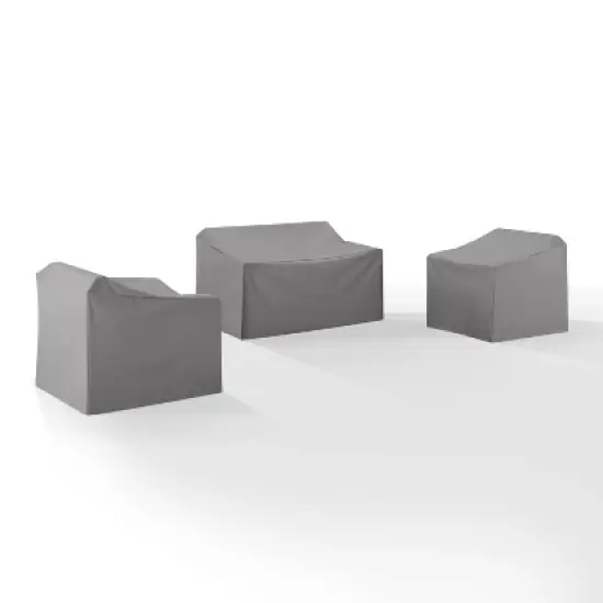 Crosley 3pc Furniture Cover Set, Loveseat and Two Chairs image {3}