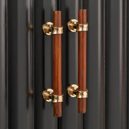 Scallop Bar Cabinet - Angelo:Home image {4}