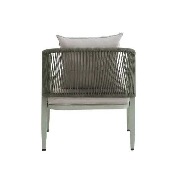 FIONECA U_STYLE Outdoor Seating Set &uml;C Durable & Comfortable Patio Furniture for Patios, Lawns, Poolside, Green image {13}