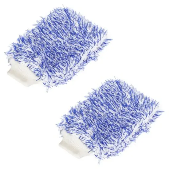 Unique Bargains House Cleaning Microfiber Blend Washable Scratch Free Dusting Gloves image {3}