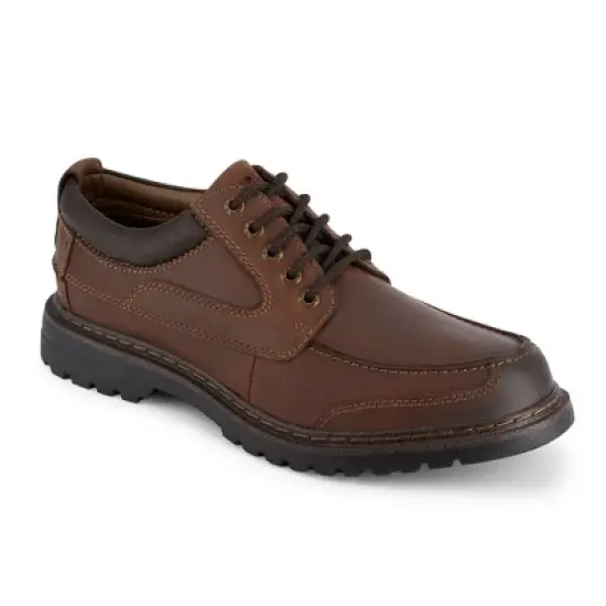 Dockers Mens Overton Leather Rugged Casual Oxford Shoe with Stain Defender - Wide Widths Available image {8}