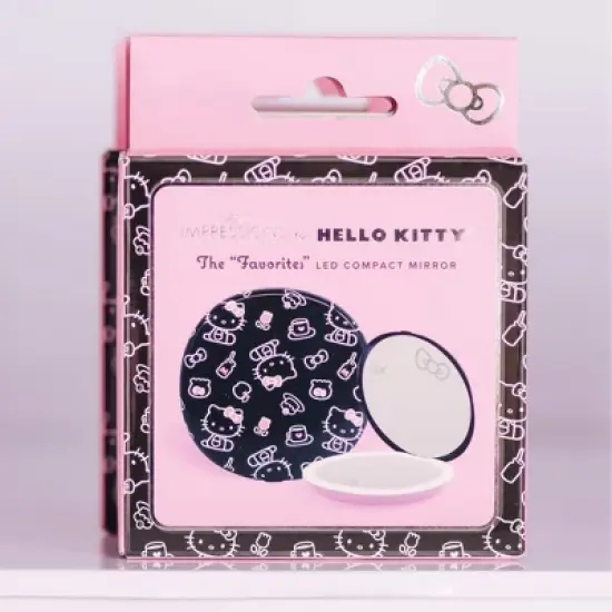 Impressions Vanity Hello Kitty&reg; "The Favorites" LED Compact Mirror image {2}