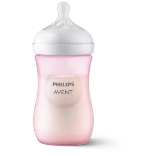 Philips Avent Natural Baby Bottle with Natural Response Nipple - Clear - 9oz image {17}