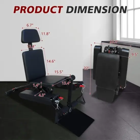 Dexmalle Fitness Chair Multifunction image {5}