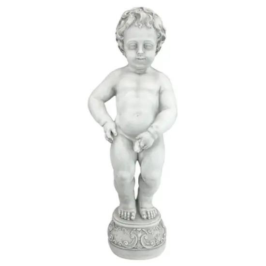 Design Toscano The Peeing Boy of Brussels Piped Statue image {2}