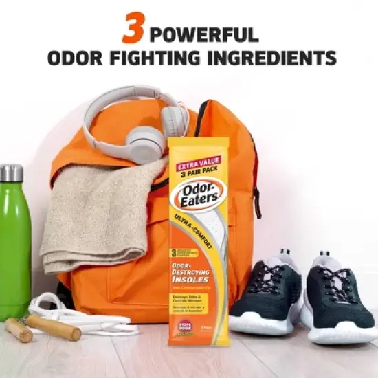 Odor-Eaters Comfort Shoe Insole - 3ct image {7}