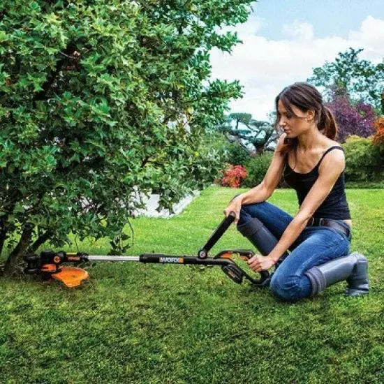 Worx WG163.9 20V Power Share GT 3.0 12" String Trimmer & Wheeled Edger (Tool Only) image {6}