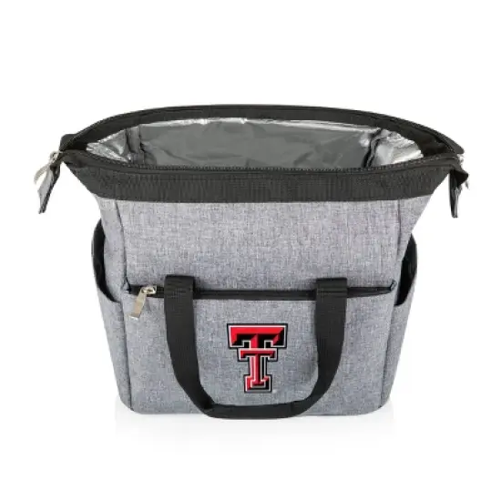 NCAA Texas Tech Red Raiders On The Go Lunch Cooler - Gray image {1}