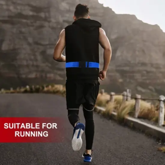 Unique Bargains Adjustable High Visibility Running Reflective Belt for Motorcycling Cycling image {3}