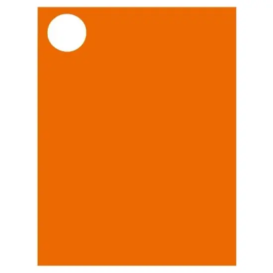 JAM Paper Circle Sticker Seals 1 2/3" 120ct - Neon Orange: Multipurpose Labels for Art, Stationery, Yard Sale, Garage Sale image {1}