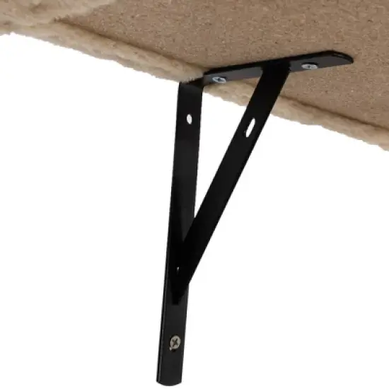 DOMETOUR 5 Pcs Wall Mounted Cat Climber Set, Floating Cat Shelves and Perches, Cat Activity Tree with Scratching Posts image {6}