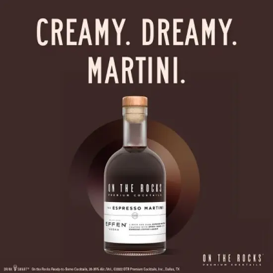 On The Rocks OTR Espresso Martini Cocktail - 375ml Bottle image {4}