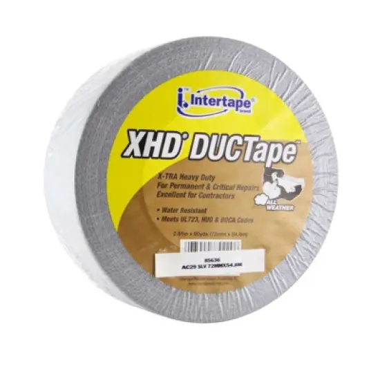 IPG XHD 2.81 in. W X 60 yd L Silver Duct Tape image {1}